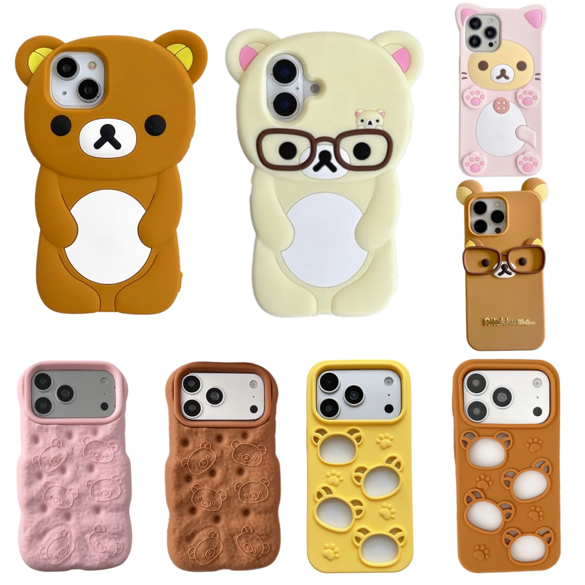 Phone Cases Iphone 15 Pro Max - So Cute 3D Cartoon Teddy Bear