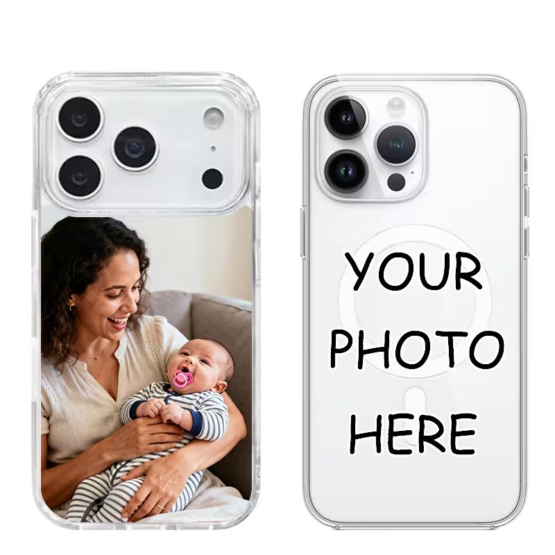 Phone Cases Diy - Clear Acrylic Magnetic Case For IPhone