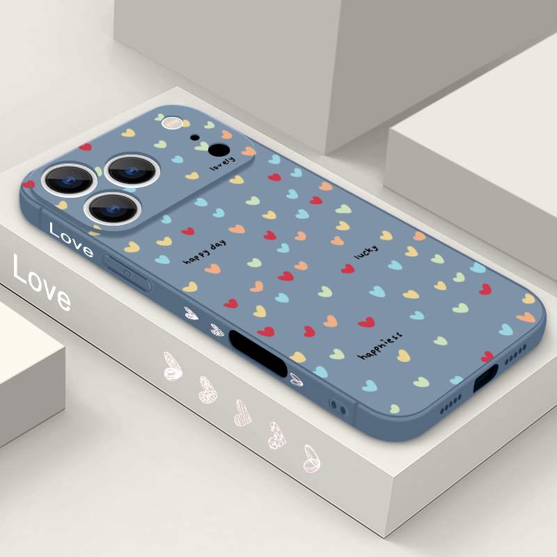 Phone Cases Unique - Little Hearts Pattern Phone Case For