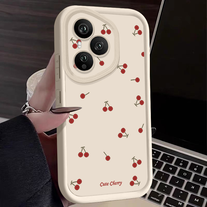 Mini Red Cherry Printed Soft T - огляд і ціна Phone Cases Honor