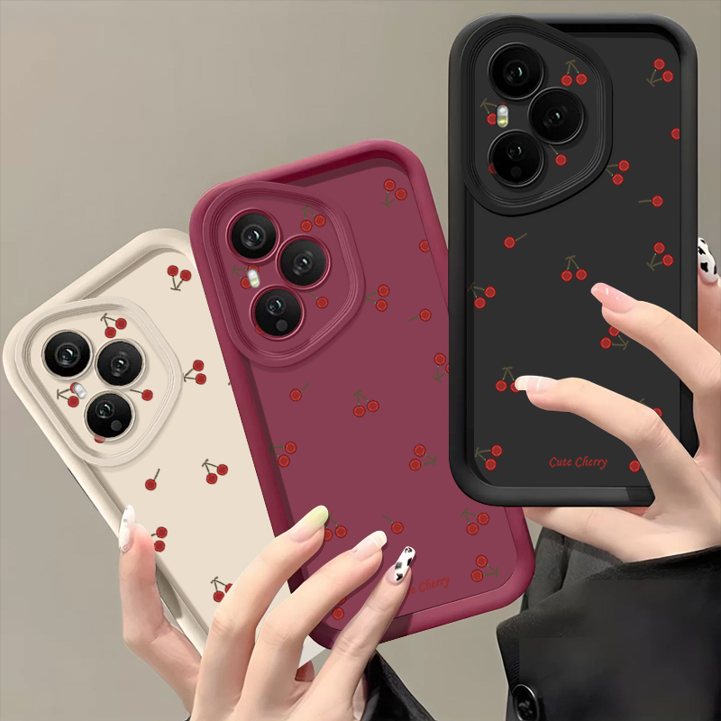Mini Red Cherry Printed Soft T - огляд і ціна Phone Cases Honor