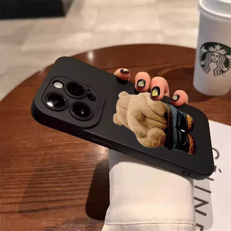 Funny Cool Bear Silicone Phone - огляд і ціна Phone Cases Rugged