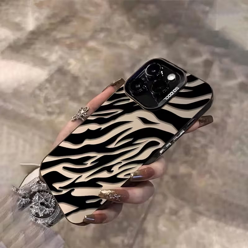 Zebra Pattern Black Advanced I - огляд і ціна Phone Cases Unique