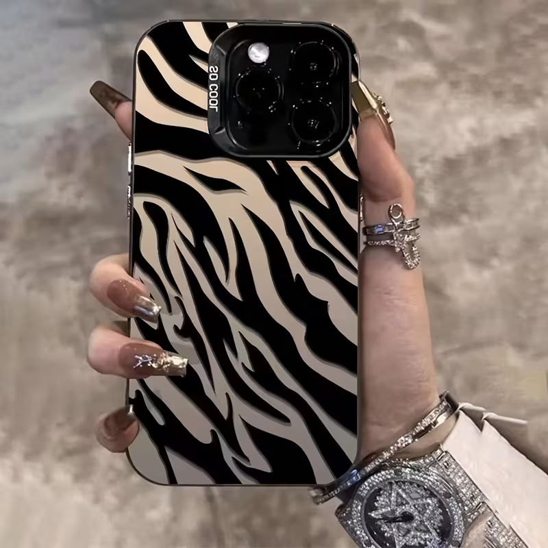 Zebra Pattern Black Advanced I - огляд і ціна Phone Cases Unique