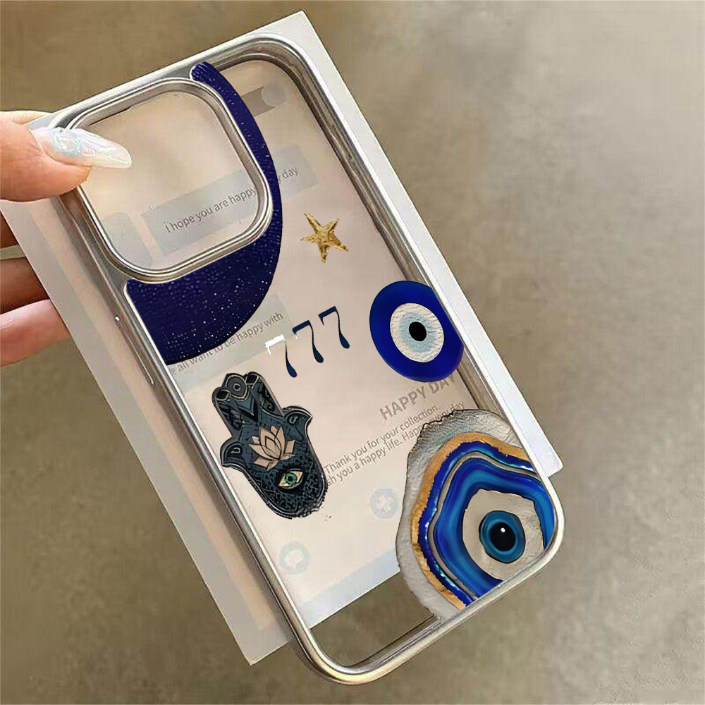 Hamsa Hand Evil Eye Collage Cl - огляд і ціна Phone Cases Iphone 15 Pro Max