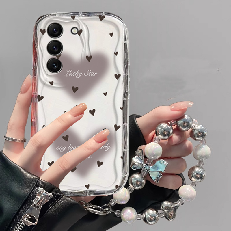 INS Love Heart Bracelet Chain  - огляд і ціна Phone Cases Motorola Edge 2025