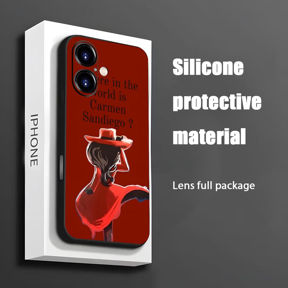 Hot Carmen Sandiego Cartoon Ph - огляд і ціна Phone Cases Unique