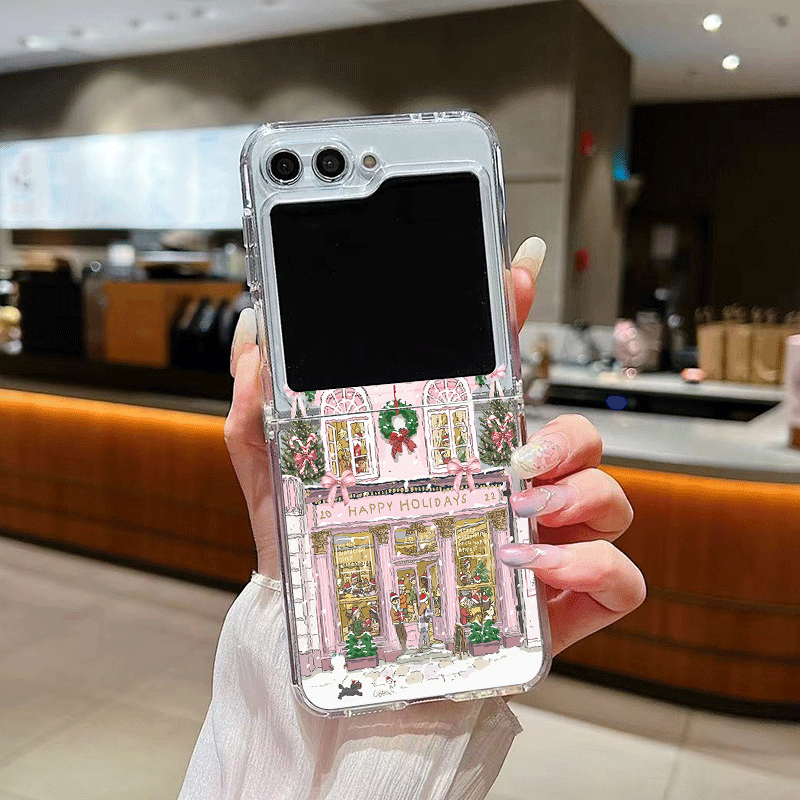 Rural Building Snow Scenery Ch - огляд і ціна Phone Cases Z Fold 5