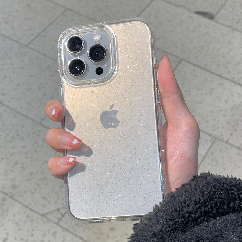 Transparent Simple Glitter Pho - огляд і ціна Phone Cases Unique