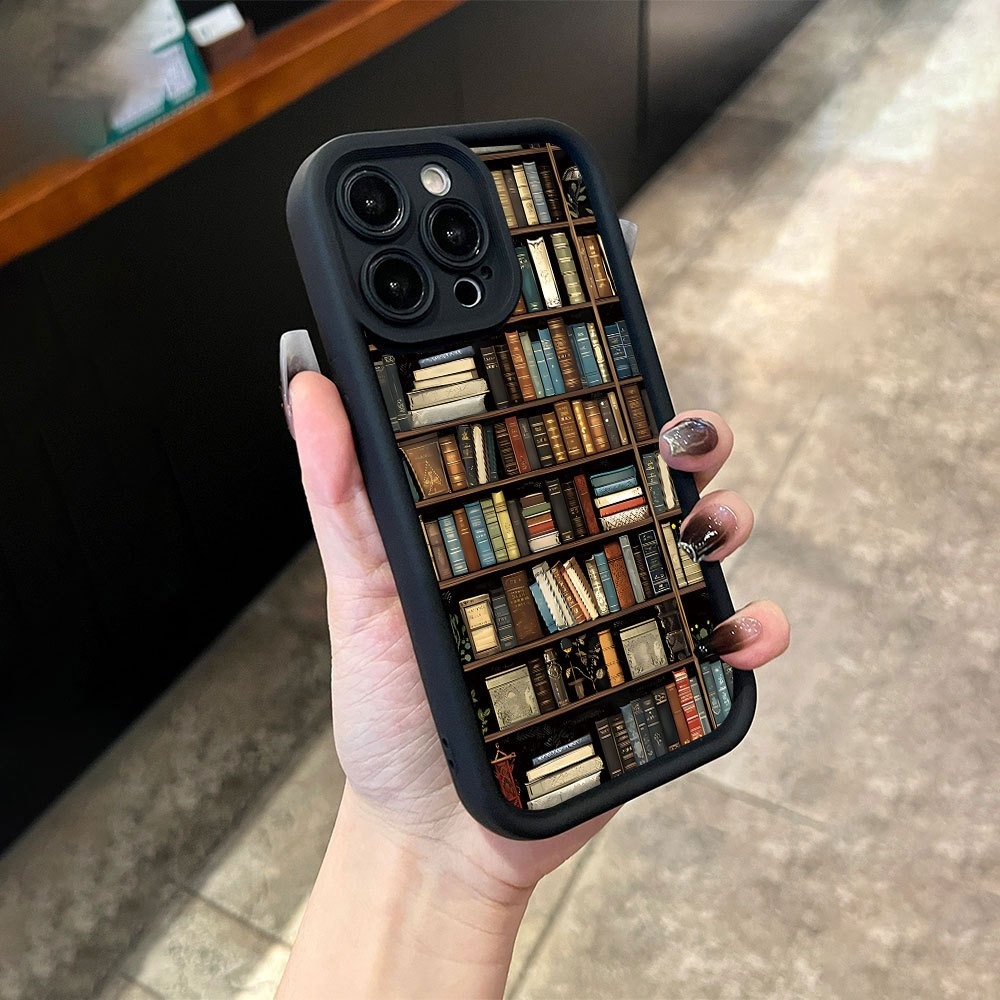 Book Shelf Creative Pattern Ph - огляд і ціна Phone Cases Unique