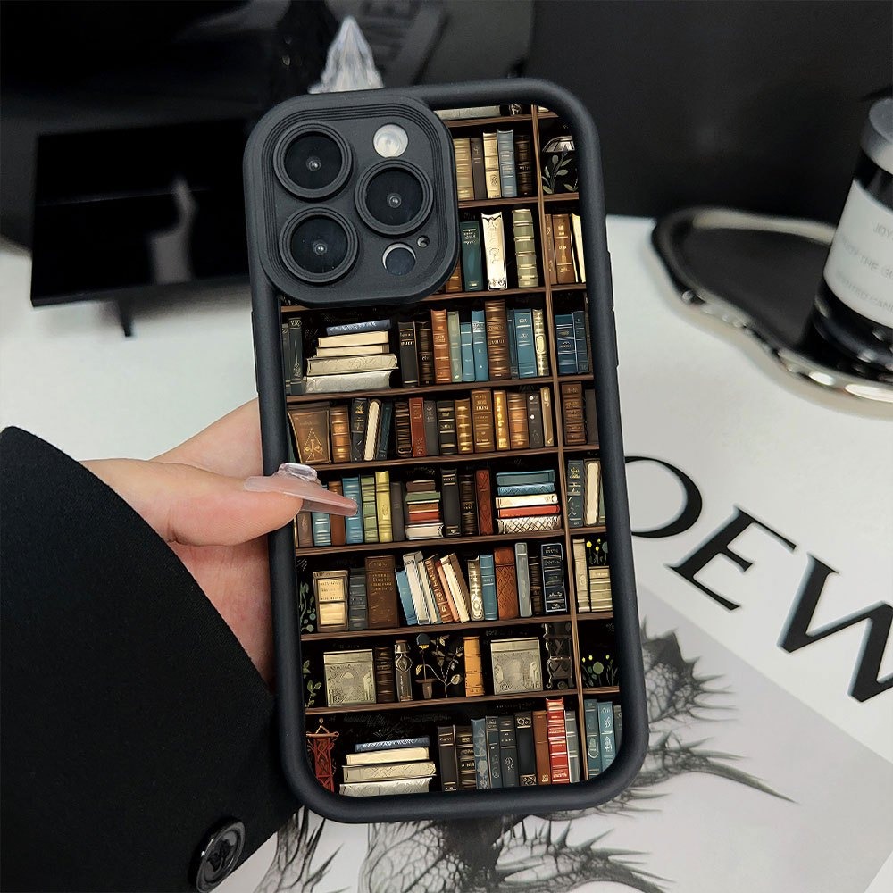 Book Shelf Creative Pattern Ph - огляд і ціна Phone Cases Unique