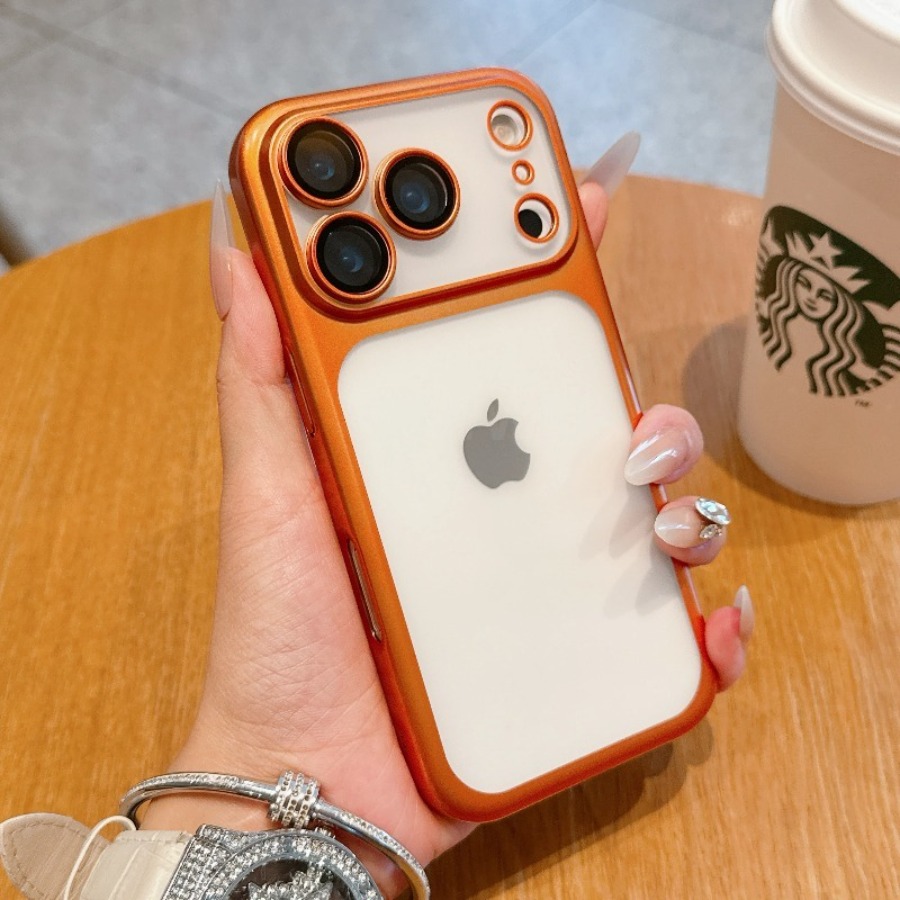 Luxury Matte Clear Electroplat - огляд і ціна Phone Cases Rugged