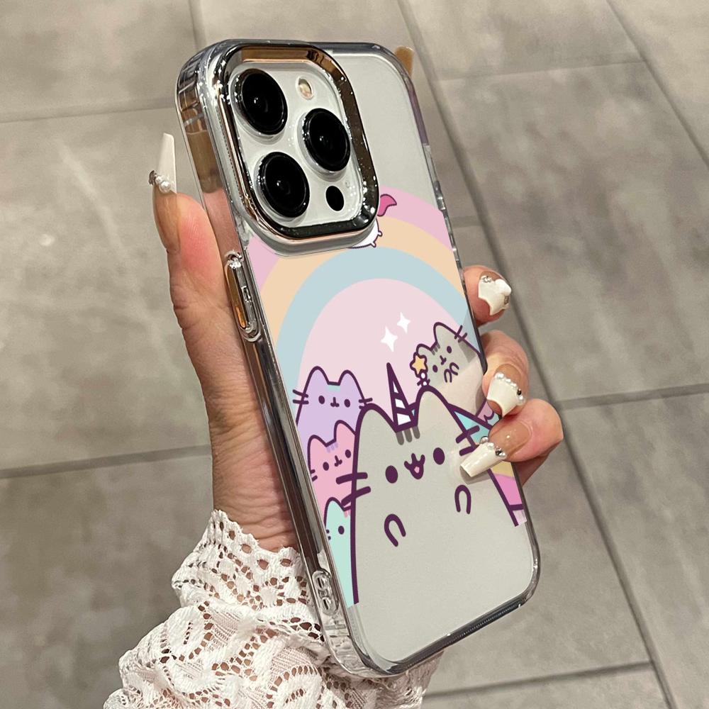 Cartoon Pusheen Cat Matte Tran - огляд і ціна Phone Cases Rugged