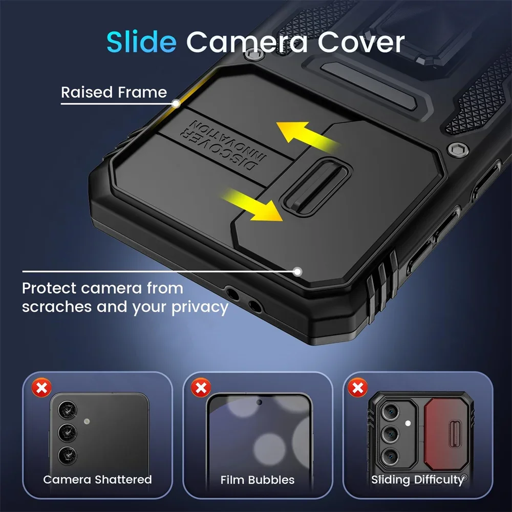 Heavy Duty Anti-Drop Slide Cam - огляд і ціна Phone Cases Heavy Duty