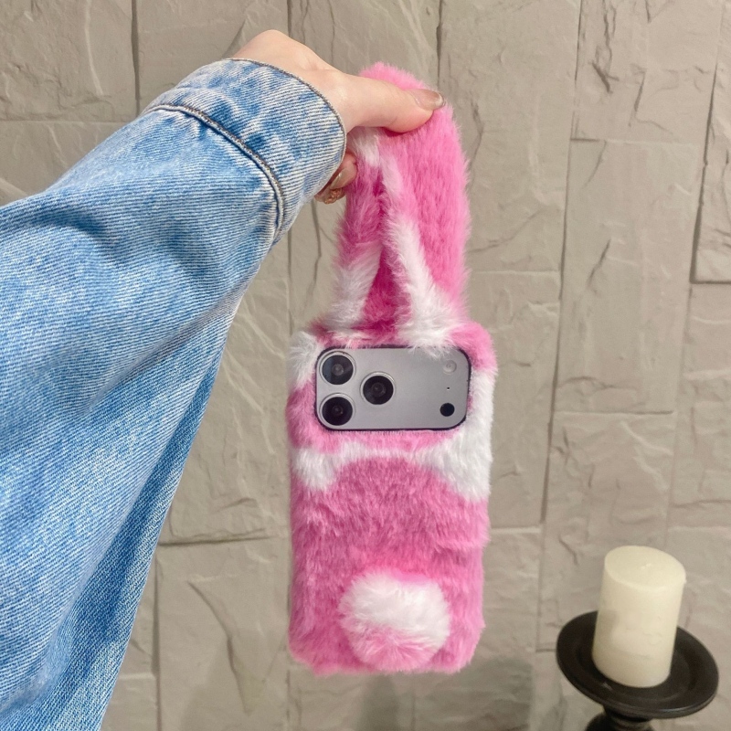 Cute Rabbit Design Fluffy Phon - огляд і ціна Phone Cases Iphone 15 Pro Max